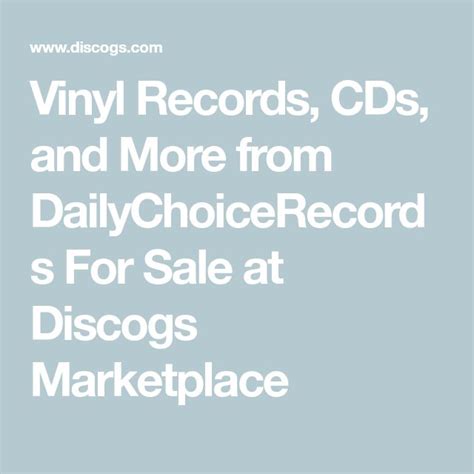 discogs marketplace|Vinyl Records, CDs, and More For Sale at Discogs Marketplace.